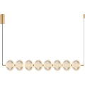 Zuma Line - LED luster na sajli LED/50W/230V zlatni