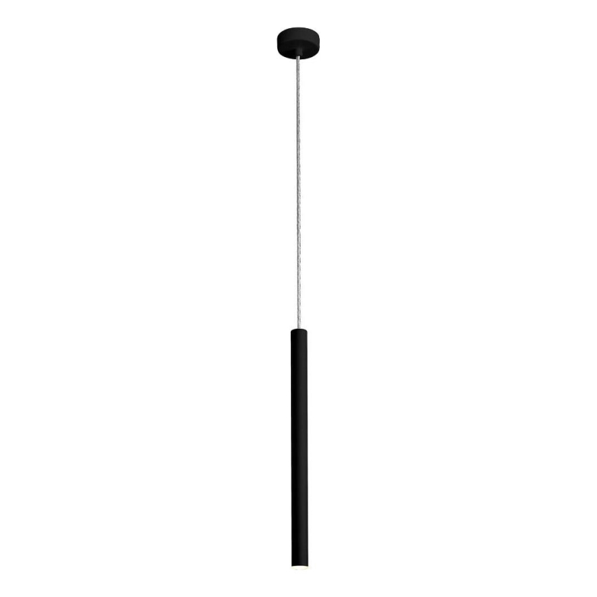 Zuma Line - LED Luster na sajli LED/5W/230V crna
