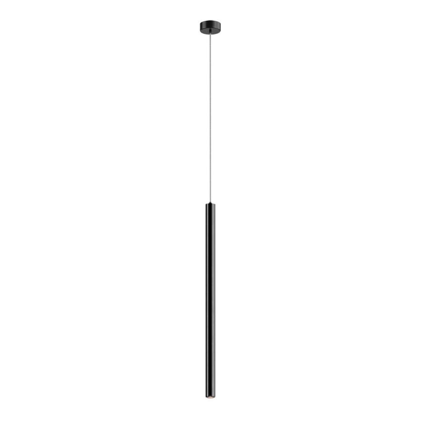 Zuma Line - LED Luster na sajli LED/5W/230V crni sjajni krom