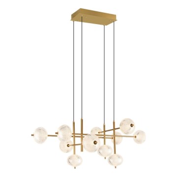 Zuma Line - LED Luster na sajli LED/63W/230V zlatni