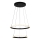 Zuma Line - LED Luster na sajli RIDE LED/22W/230V + LED/14W pr. 41 cm crna