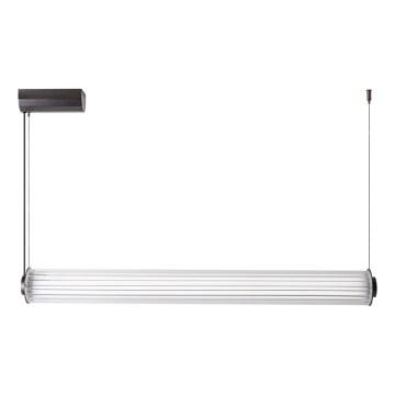 Zuma Line - LED luster na sajli s mogućnošću prigušivanja LED/39W/230V 2700-6500K crna + daljinski upravljač