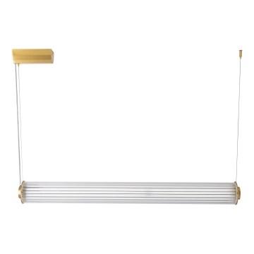 Zuma Line - LED luster na sajli s mogućnošću prigušivanja LED/39W/230V 2700-6500K zlatna + daljinski upravljač
