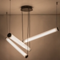 Zuma Line - LED luster na sajli s prigušivanjem LED/64W/230V 2700-6500K crna + daljinski upravljač