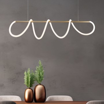 Zuma Line - LED luster na užetu LED/45W/230V 3000/4000/6000K zlatna