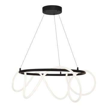 Zuma Line - LED luster na užetu LED/58W/230V 3000/4000/6000K crna