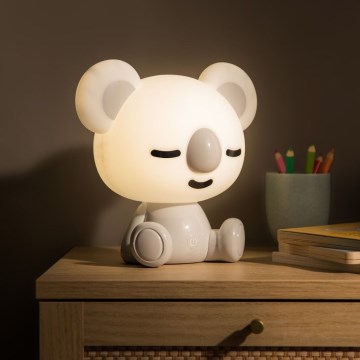 Zuma Line - LED Prigušiva dječja dodirna stolna lampa LED/3W/230V koala siva
