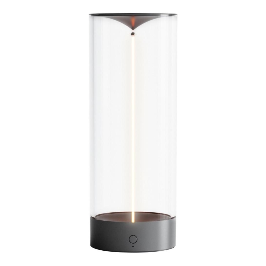 Zuma Line - LED Prigušiva punjiva stolna lampa LED/1,2W/230V siva IP54