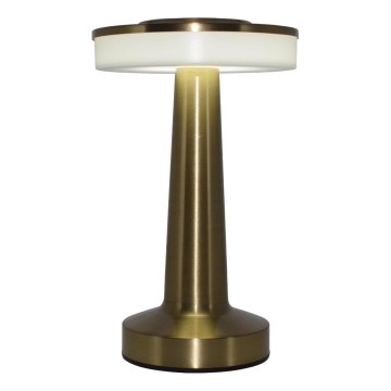 Zuma Line - LED Prigušiva punjiva stolna lampa LED/2,5W/1200 mAh 3000/4000/6000K zlatna