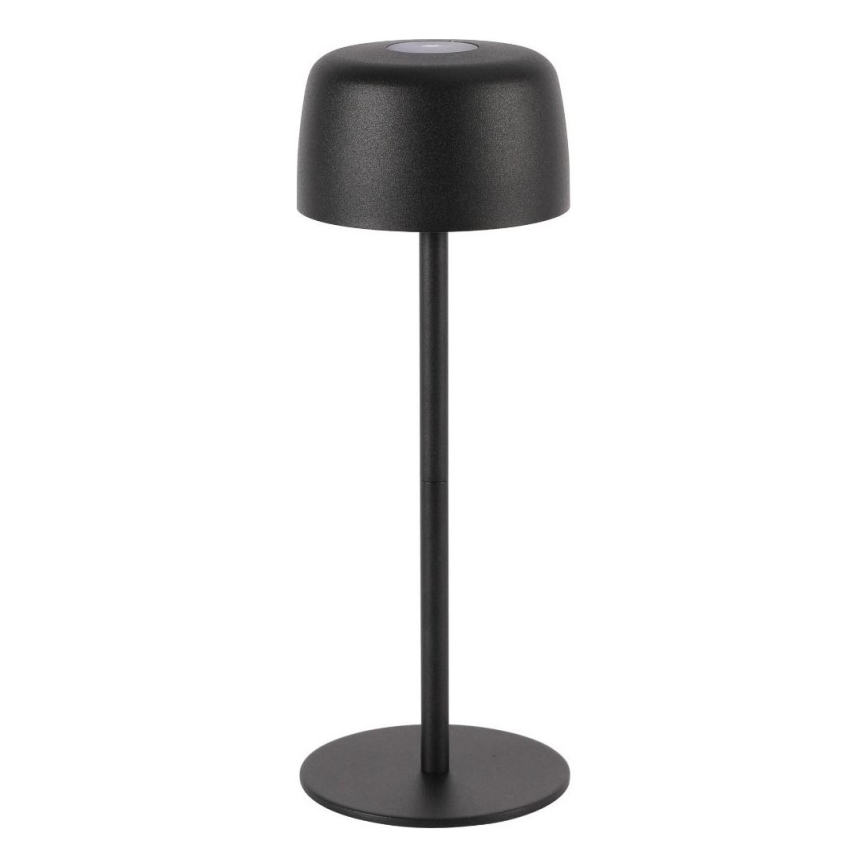 Zuma Line - LED Prigušiva punjiva stolna lampa LED/2W/1200 mAh IP44 crna