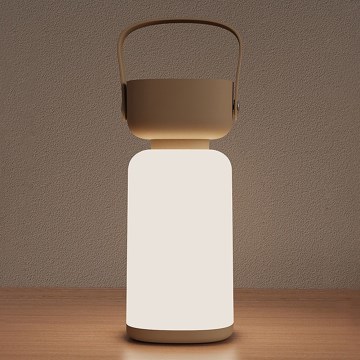 Zuma Line - LED Prigušiva punjiva stolna lampa LED/3W/1200 mAh 3000/4000/6500K IP44 smeđa