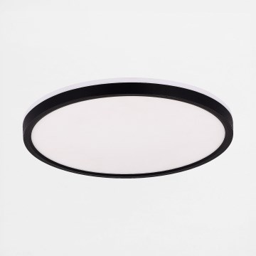 Zuma Line - LED Prigušiva stropna svjetiljka LED/26,5W/230V + LED/6,5W 3000/4000/5500K pr. 32 cm crna