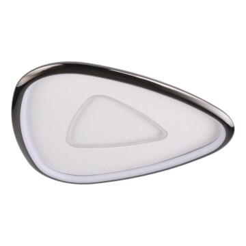Zuma Line - LED Prigušiva stropna svjetiljka LED/27W/230V 3000K crni sjajni krom
