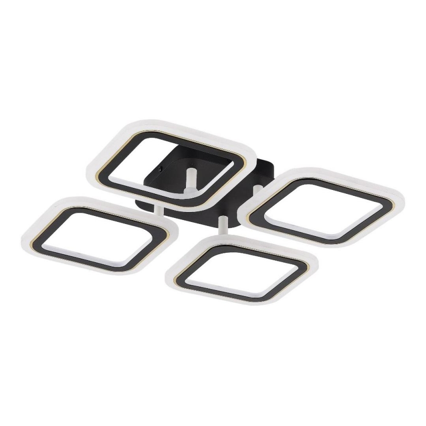 Zuma Line - LED Prigušiva stropna svjetiljka LED/30W/230V 3000-6000K crna + daljinski upravljač