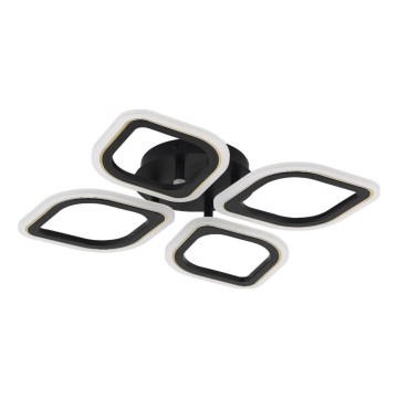 Zuma Line - LED Prigušiva stropna svjetiljka LED/30W/230V 3000-6000K crna + daljinski upravljač
