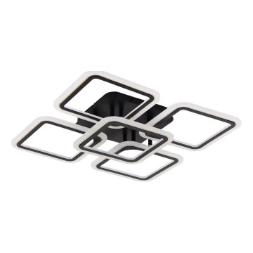 Zuma Line - LED Prigušiva stropna svjetiljka LED/55W/230V 3000-6000K crna + daljinski upravljač