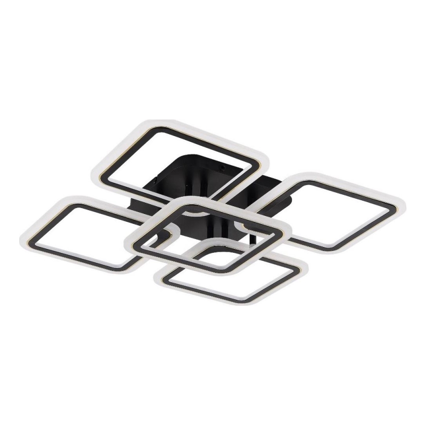 Zuma Line - LED Prigušiva stropna svjetiljka LED/55W/230V 3000-6000K crna + daljinski upravljač