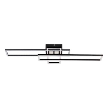Zuma Line - LED Prigušiva stropna svjetiljka LED/55W/230V 3000-6000K crna + daljinski upravljač