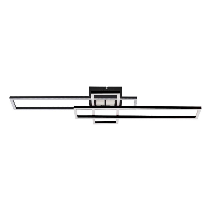 Zuma Line - LED Prigušiva stropna svjetiljka LED/55W/230V 3000-6000K crna + daljinski upravljač