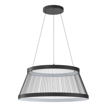 Zuma Line - LED prigušivački luster na užetu LED/53W/230V 2700-6000K crna + daljinski upravljač