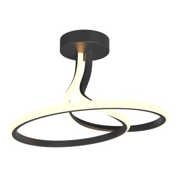 Zuma Line - LED prigušivački plafonski luster LED/26W/230V crna