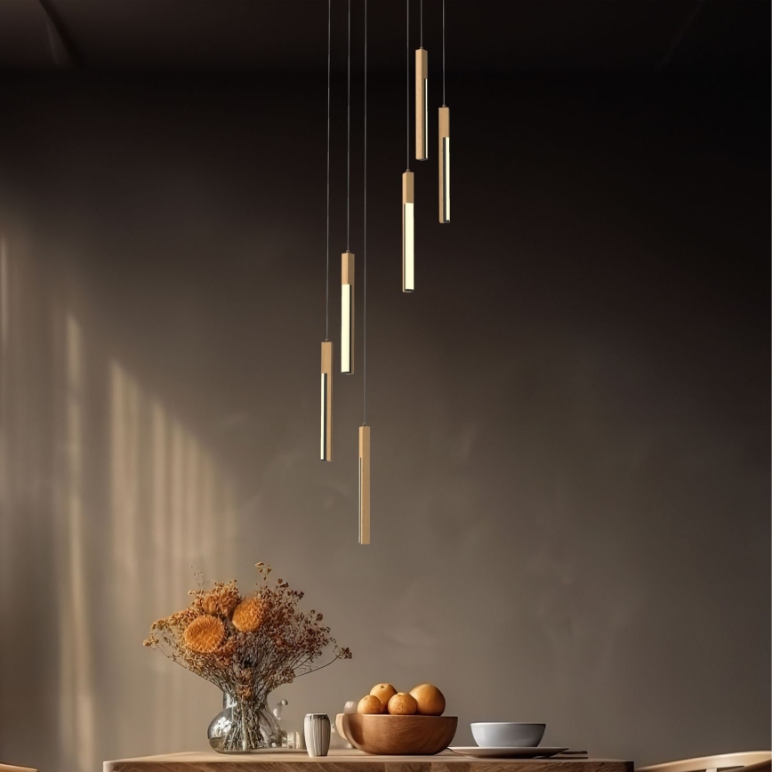 Zuma Line - LED Prigušivi luster na sajli LED/25W/230V