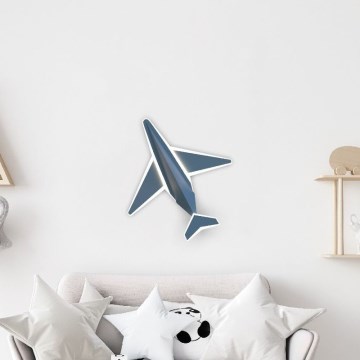 Zuma Line - LED prigušivo dječji zidni luster LED/24W/230V avion