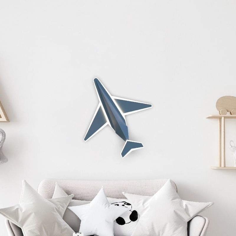 Zuma Line - LED prigušivo dječji zidni luster LED/24W/230V avion