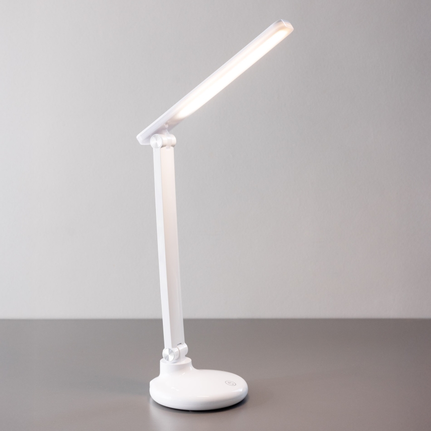 Zuma Line - LED Punjiva stolna lampa LED/6W/1200 mAh 3000/4500/6000K CRI 90 bijela