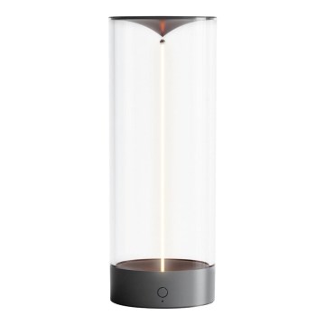 Zuma Line - LED punjiva stolna lampa s prigušivanjem LED/1,2W/230V siva IP54