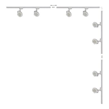 Zuma Line - LED reflektor u sustavu 8xGU10/15W/230V bijela