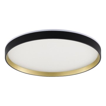 Zuma Line - LED RGBW Prigušiva stropna svjetiljka za kupaonicu LED/32W/230V + LED/8W 3000-6000K IP44 crna/zlatna + daljinski upravljač
