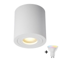 Zuma Line - LED RGBW prigušivo kupaonsko spot svjetlo 1xGU10/4,8W/230V IP44 bijela + daljinski upravljač