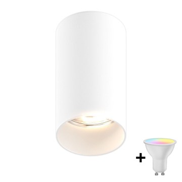 Zuma Line - LED RGBW prigušivo spot svjetlo 1xGU10/4,8W/230V bijelo + daljinski upravljač