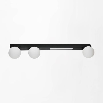 Zuma Line - LED Zidna svjetiljka 3xG9/40W/230V + LED/6W crna