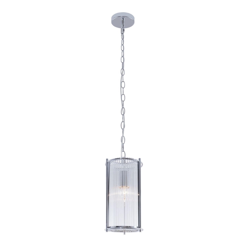 Zuma Line - Luster na lancu 1xE27/40W/230V sjajni krom