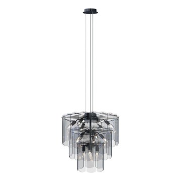 Zuma Line - Luster na sajli 14xE14/40W/230V crna