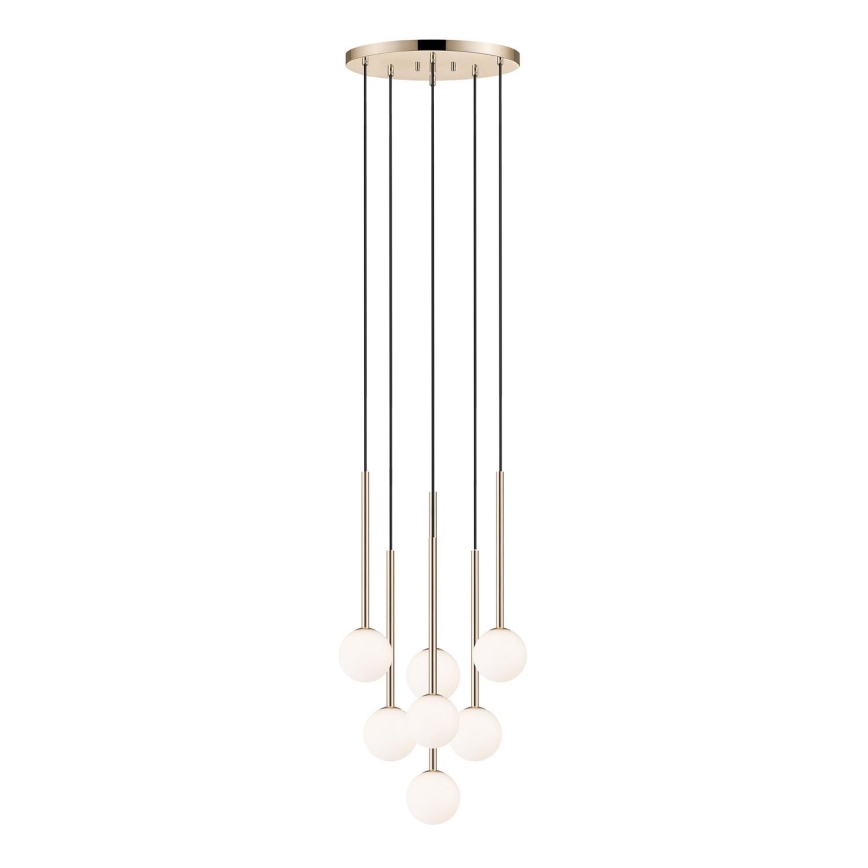 Zuma Line - Luster na sajli 7xG9/4W/230V zlatna