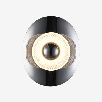 Zuma Line - LED zidna svjetiljka LED/8W/230V crna/zadimljena crna