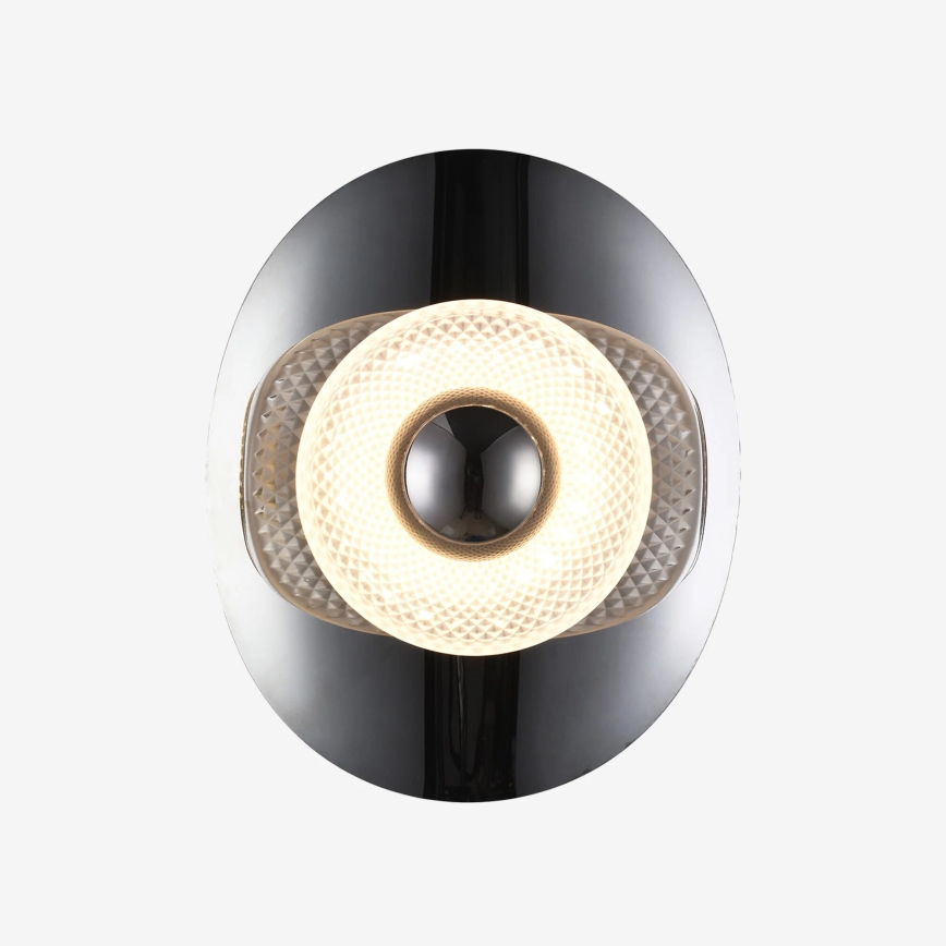 Zuma Line - LED zidna svjetiljka LED/8W/230V crna/zadimljena crna
