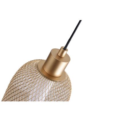 Zuma Line - Viseći LED luster na sajli s mogućnošću prigušivanja LED/27W/230V 3000-5700K zlatni + daljinski upravljač