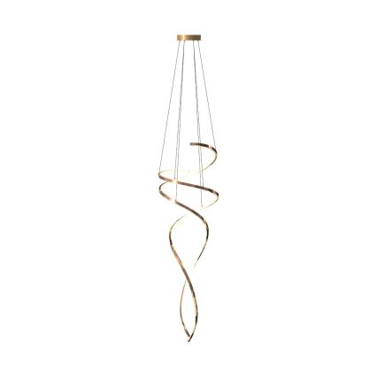 Zuma Line - LED Prigušivi luster na sajli LED/68W/230V 3000/4000/6000K rose gold + daljinski upravljač