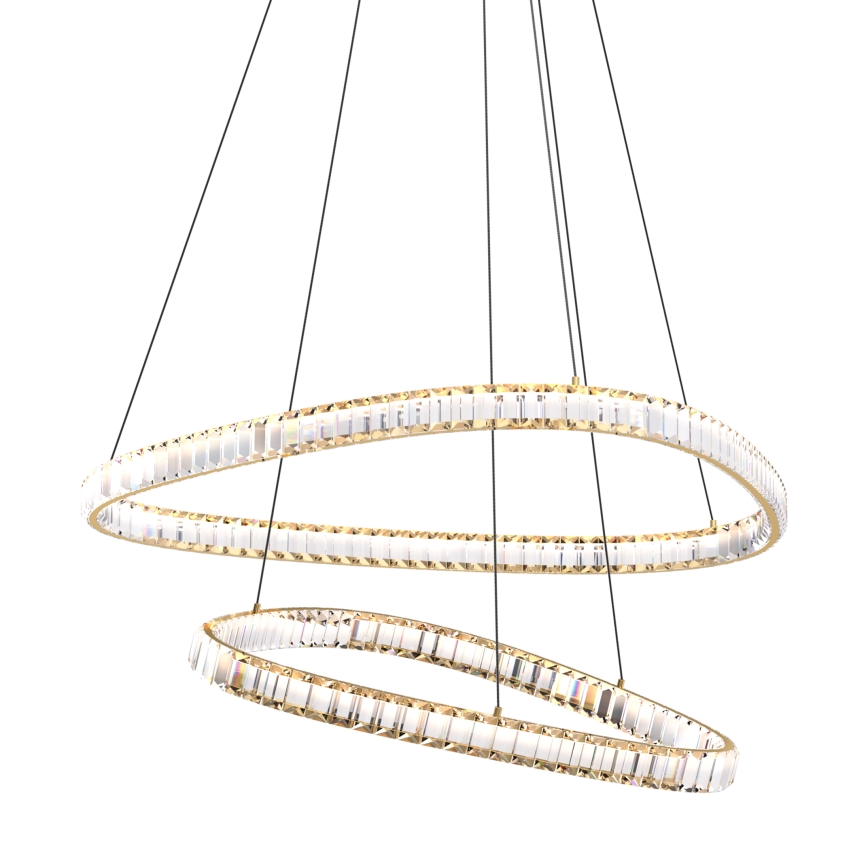 Zuma Line - LED prigušivi kristalni luster na užetu LED/36W/230V 2700-6000K + daljinski upravljač