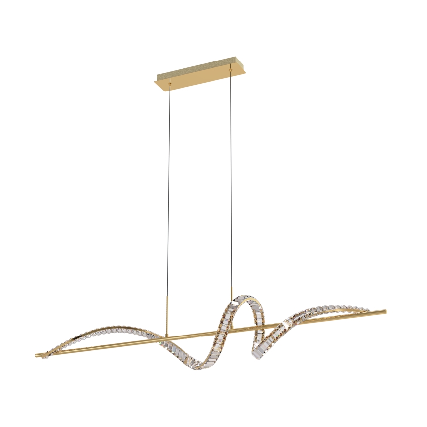 Zuma Line - LED prigušivi kristalni luster na užetu LED/24,5W/230V 2700-6000K + daljinski upravljač