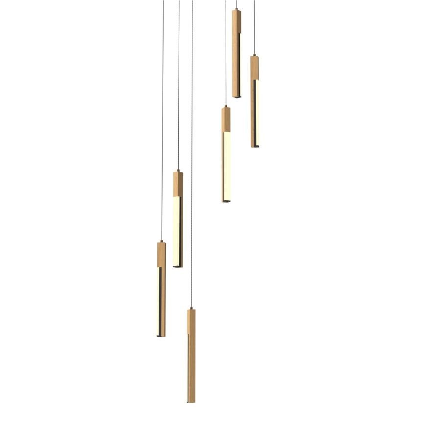 Zuma Line - LED Prigušivi luster na sajli LED/25W/230V