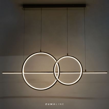 Zuma Line - LED Prigušivi luster na sajli LED/34W/230V zlatna