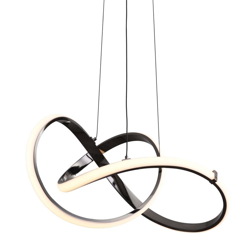 Zuma Line - LED Prigušivi luster na sajli LED/44W/230V crna