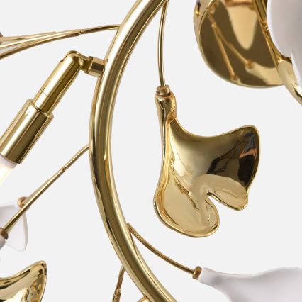 Zuma Line - Stropni luster 6xG9/42W/230V Ø 70 cm zlatna