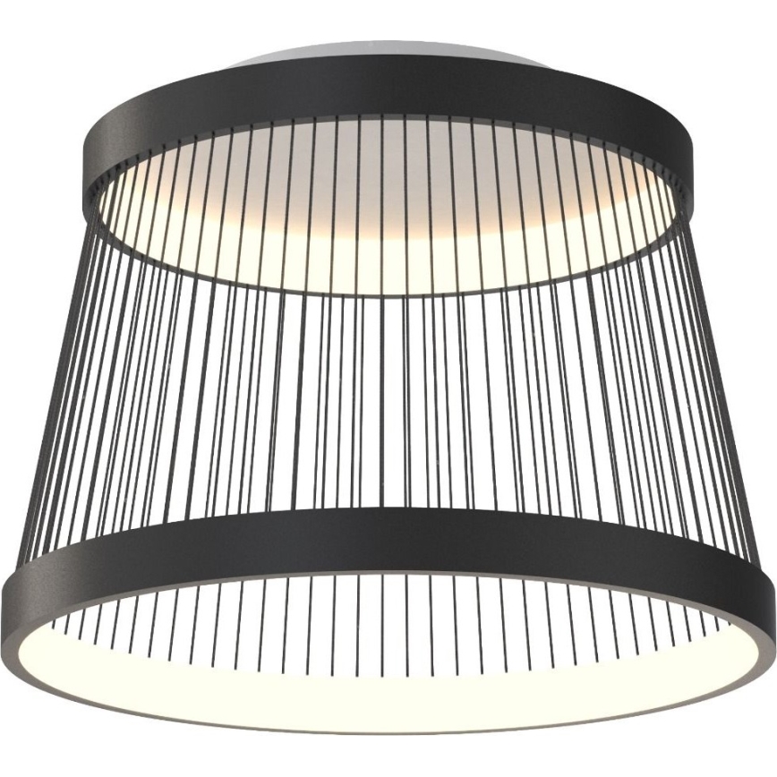 Zuma Line - LED Prigušiva stropna svjetiljka LED/32W/230V 2700-6000K crna + daljinski upravljač