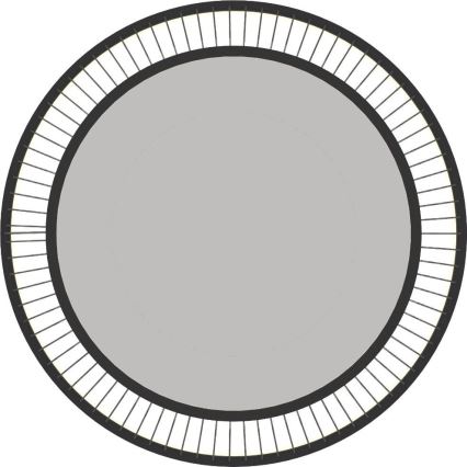 Zuma Line - LED Prigušiva stropna svjetiljka LED/32W/230V 2700-6000K crna + daljinski upravljač